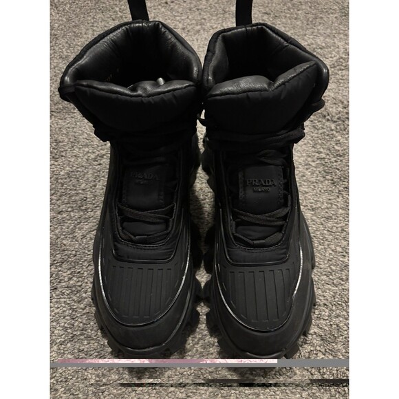 PRADA Cloudbust Thunder Boots Size 9 Black main image 11